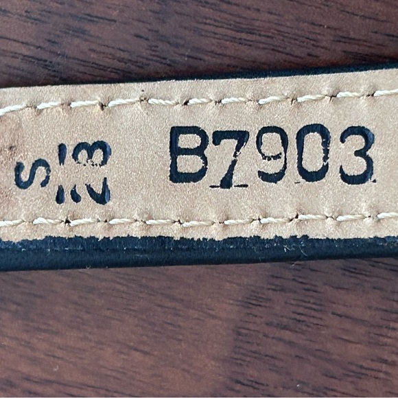 🌷 Brighton Leopard Print Calf Hair Leather Belt Size Small/ 28 - Picture 9 of 9